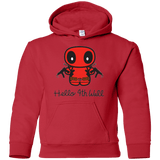Sweatshirts Red / YS Hello 4th Wall Youth Hoodie