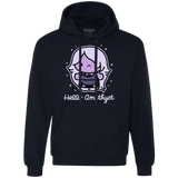 Sweatshirts Navy / S Hello Amethyst Premium Fleece Hoodie