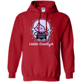 Sweatshirts Red / S Hello Amethyst Pullover Hoodie