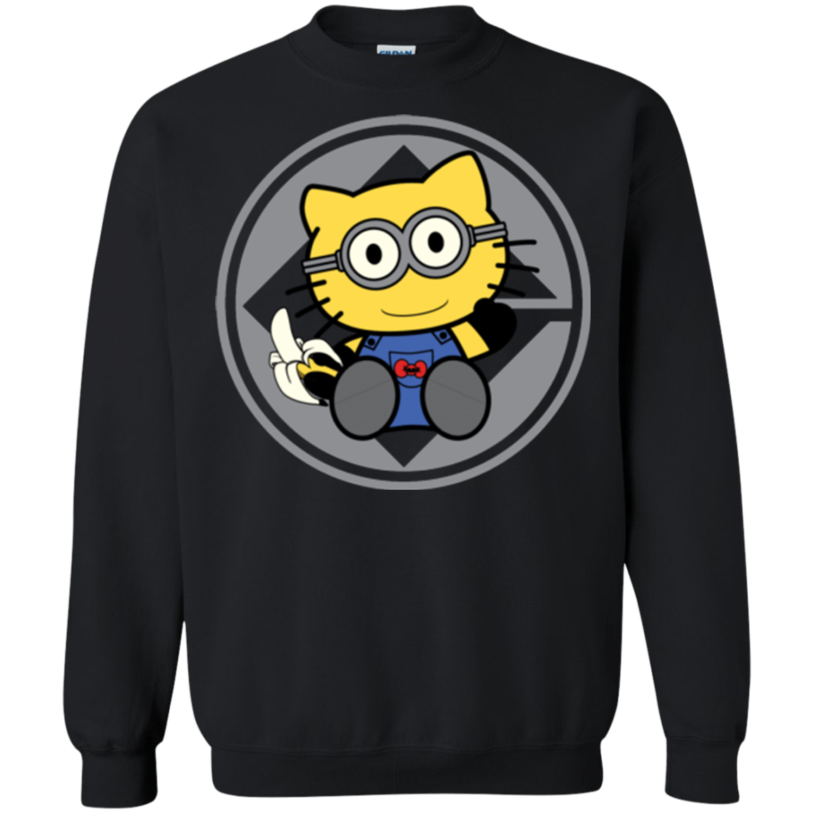 Sweatshirts Black / Small Hello Banana Crewneck Sweatshirt