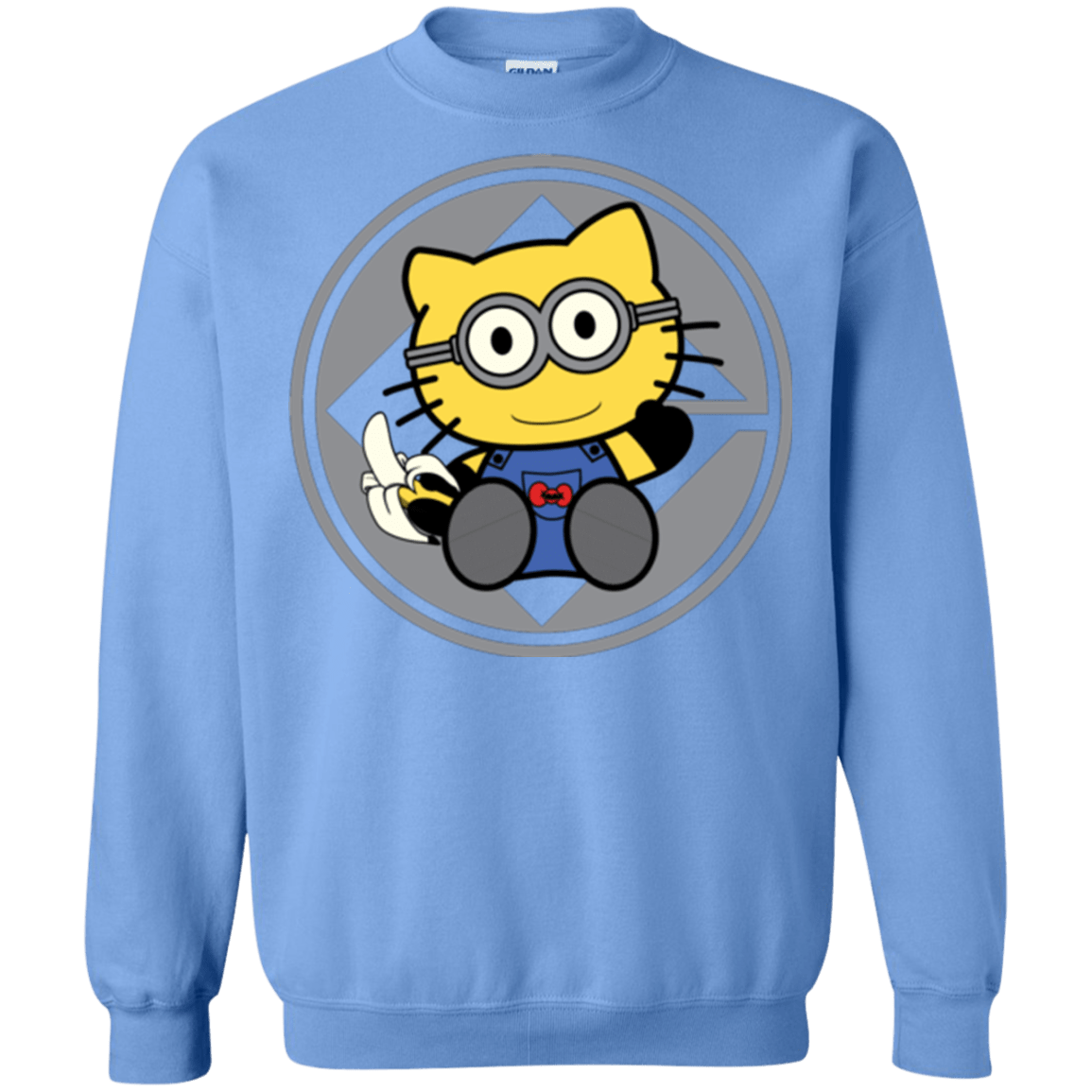 Sweatshirts Carolina Blue / Small Hello Banana Crewneck Sweatshirt