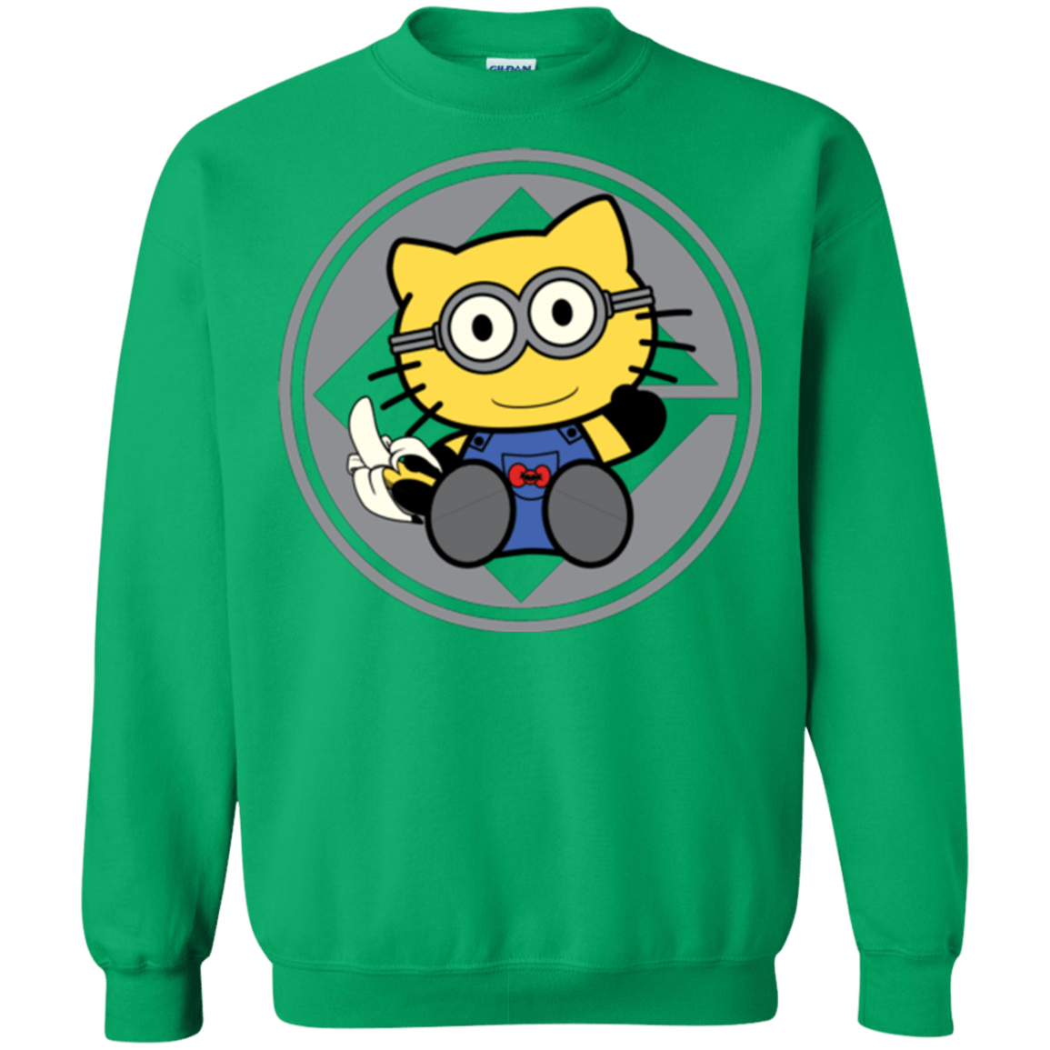 Sweatshirts Irish Green / Small Hello Banana Crewneck Sweatshirt