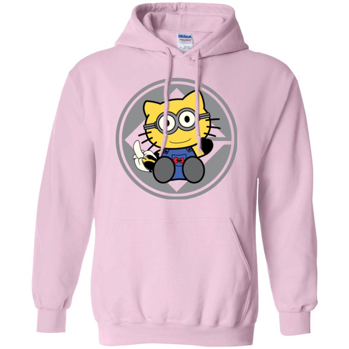 Sweatshirts Light Pink / Small Hello Banana Pullover Hoodie