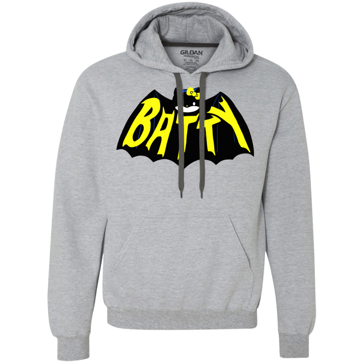 Sweatshirts Sport Grey / S Hello Batty Premium Fleece Hoodie