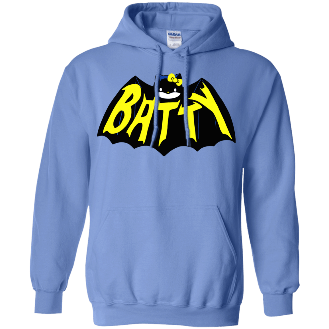 Sweatshirts Carolina Blue / S Hello Batty Pullover Hoodie