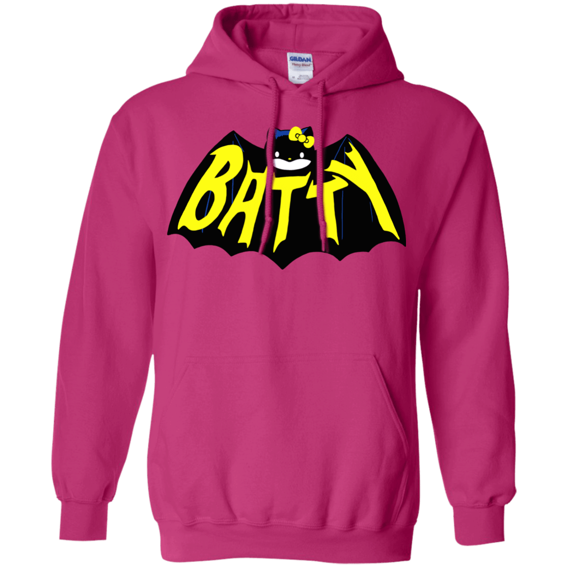 Sweatshirts Heliconia / S Hello Batty Pullover Hoodie