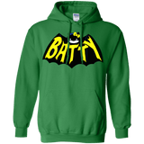 Sweatshirts Irish Green / S Hello Batty Pullover Hoodie