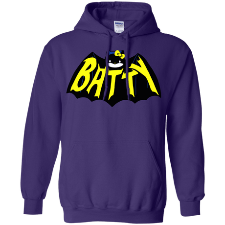 Sweatshirts Purple / S Hello Batty Pullover Hoodie