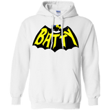 Sweatshirts White / S Hello Batty Pullover Hoodie