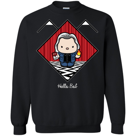 Sweatshirts Black / Small Hello Bob Crewneck Sweatshirt