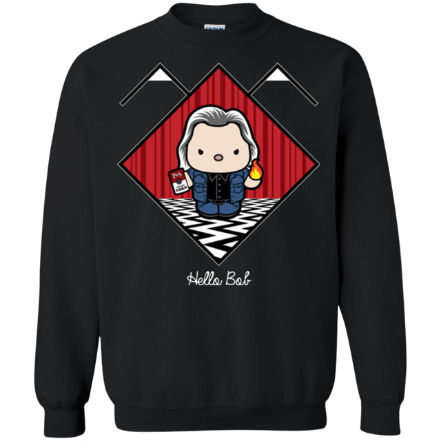Sweatshirts Black / Small Hello Bob Crewneck Sweatshirt