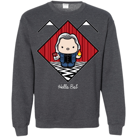 Sweatshirts Dark Heather / Small Hello Bob Crewneck Sweatshirt