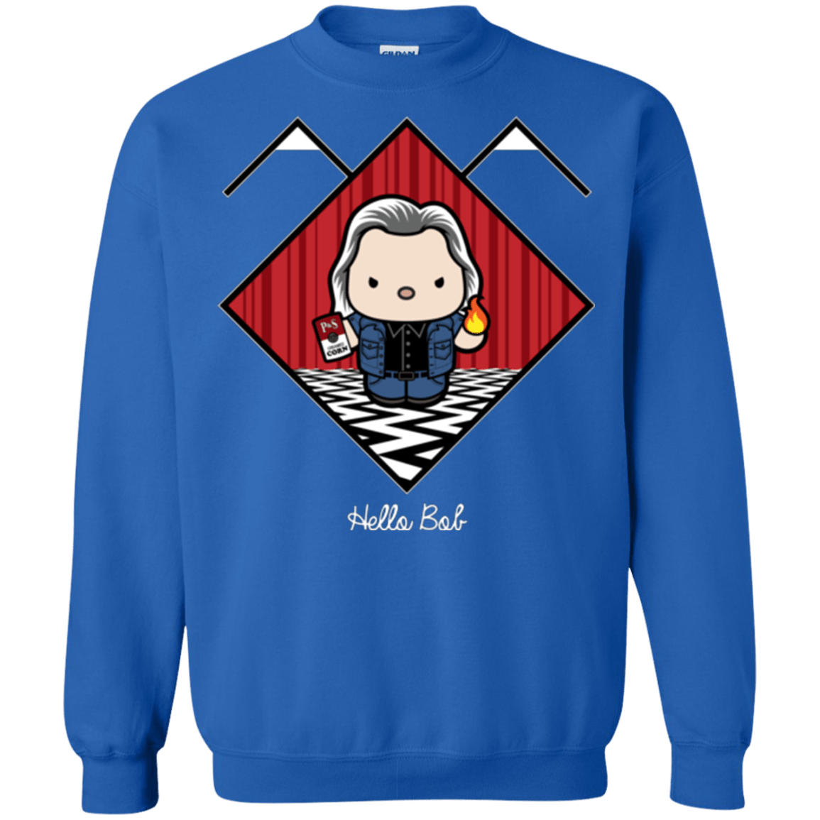 Sweatshirts Royal / Small Hello Bob Crewneck Sweatshirt