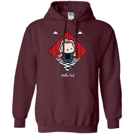 Sweatshirts Maroon / Small Hello Bob Pullover Hoodie