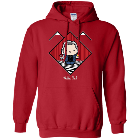 Sweatshirts Red / Small Hello Bob Pullover Hoodie
