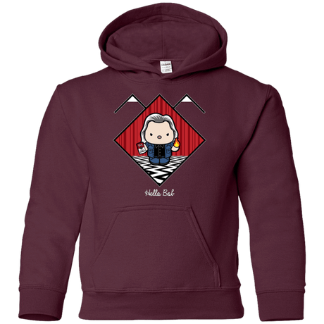 Sweatshirts Maroon / YS Hello Bob Youth Hoodie