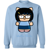 Sweatshirts Light Blue / Small Hello Butts Crewneck Sweatshirt