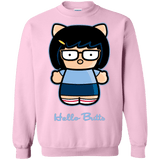 Sweatshirts Light Pink / Small Hello Butts Crewneck Sweatshirt