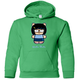 Sweatshirts Irish Green / YS Hello Butts Youth Hoodie