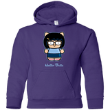 Sweatshirts Purple / YS Hello Butts Youth Hoodie