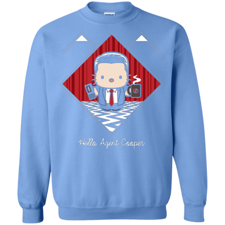 Sweatshirts Carolina Blue / Small Hello Cooper Crewneck Sweatshirt