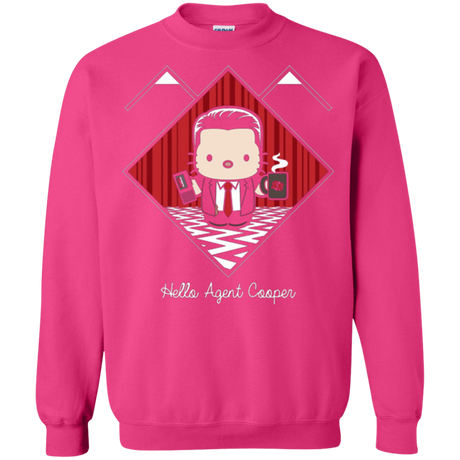 Sweatshirts Heliconia / Small Hello Cooper Crewneck Sweatshirt