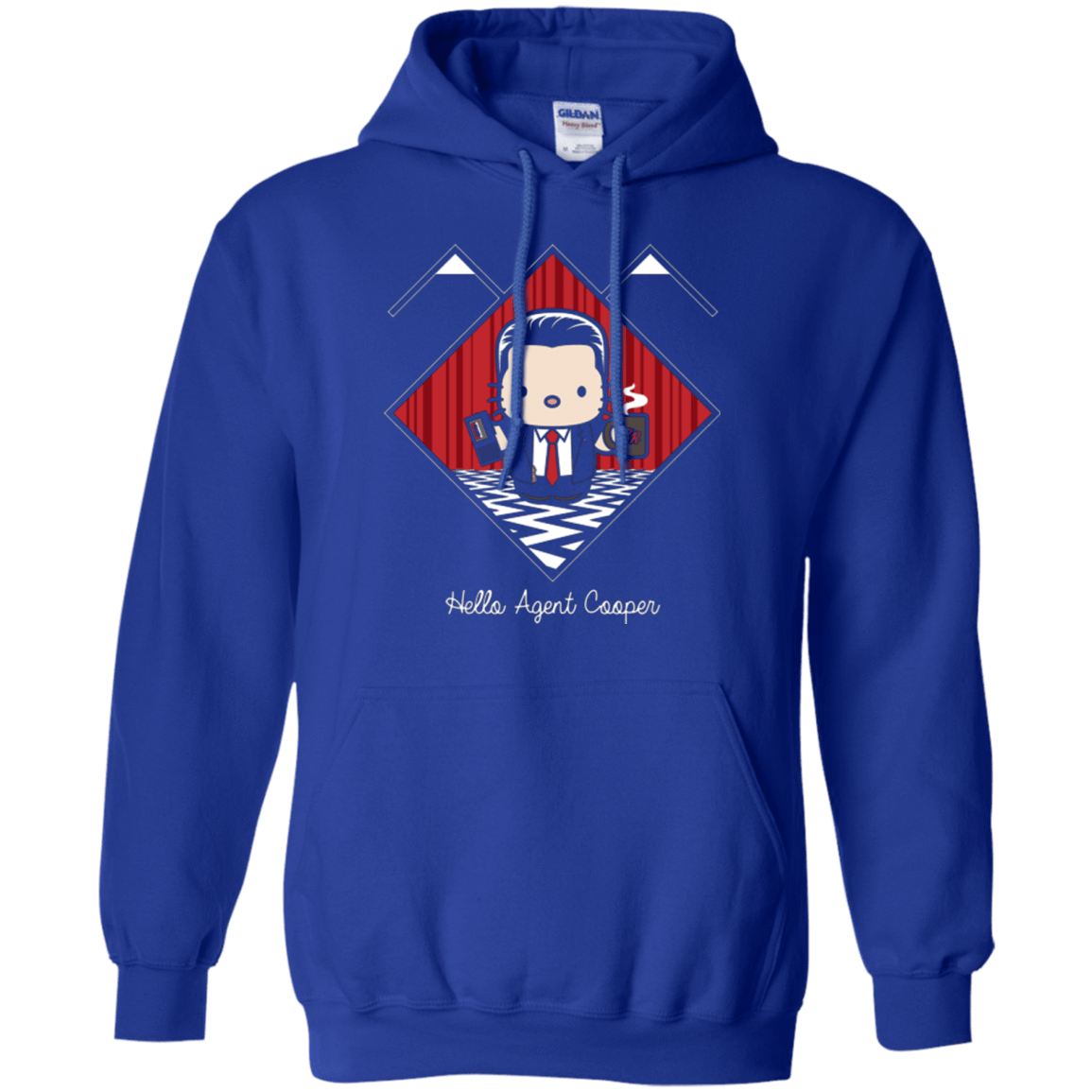 Sweatshirts Royal / Small Hello Cooper Pullover Hoodie