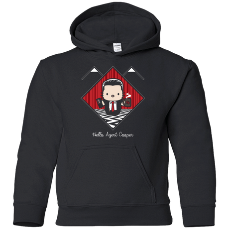 Sweatshirts Black / YS Hello Cooper Youth Hoodie