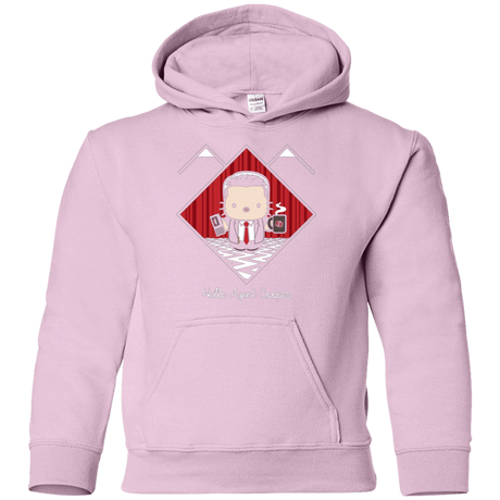 Sweatshirts Light Pink / YS Hello Cooper Youth Hoodie