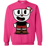 Sweatshirts Heliconia / S Hello Cuphead Crewneck Sweatshirt