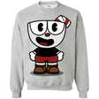 Sweatshirts Sport Grey / S Hello Cuphead Crewneck Sweatshirt