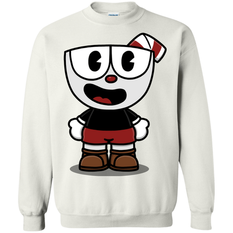 Sweatshirts White / S Hello Cuphead Crewneck Sweatshirt