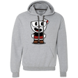 Sweatshirts Sport Grey / S Hello Cuphead Premium Fleece Hoodie