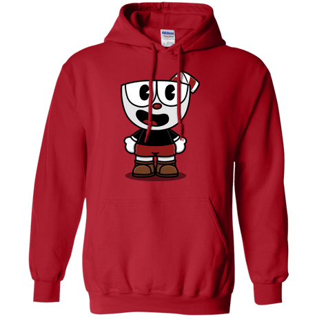 Sweatshirts Red / S Hello Cuphead Pullover Hoodie