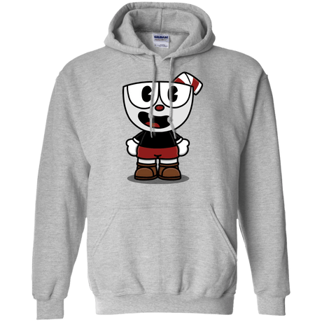 Sweatshirts Sport Grey / S Hello Cuphead Pullover Hoodie