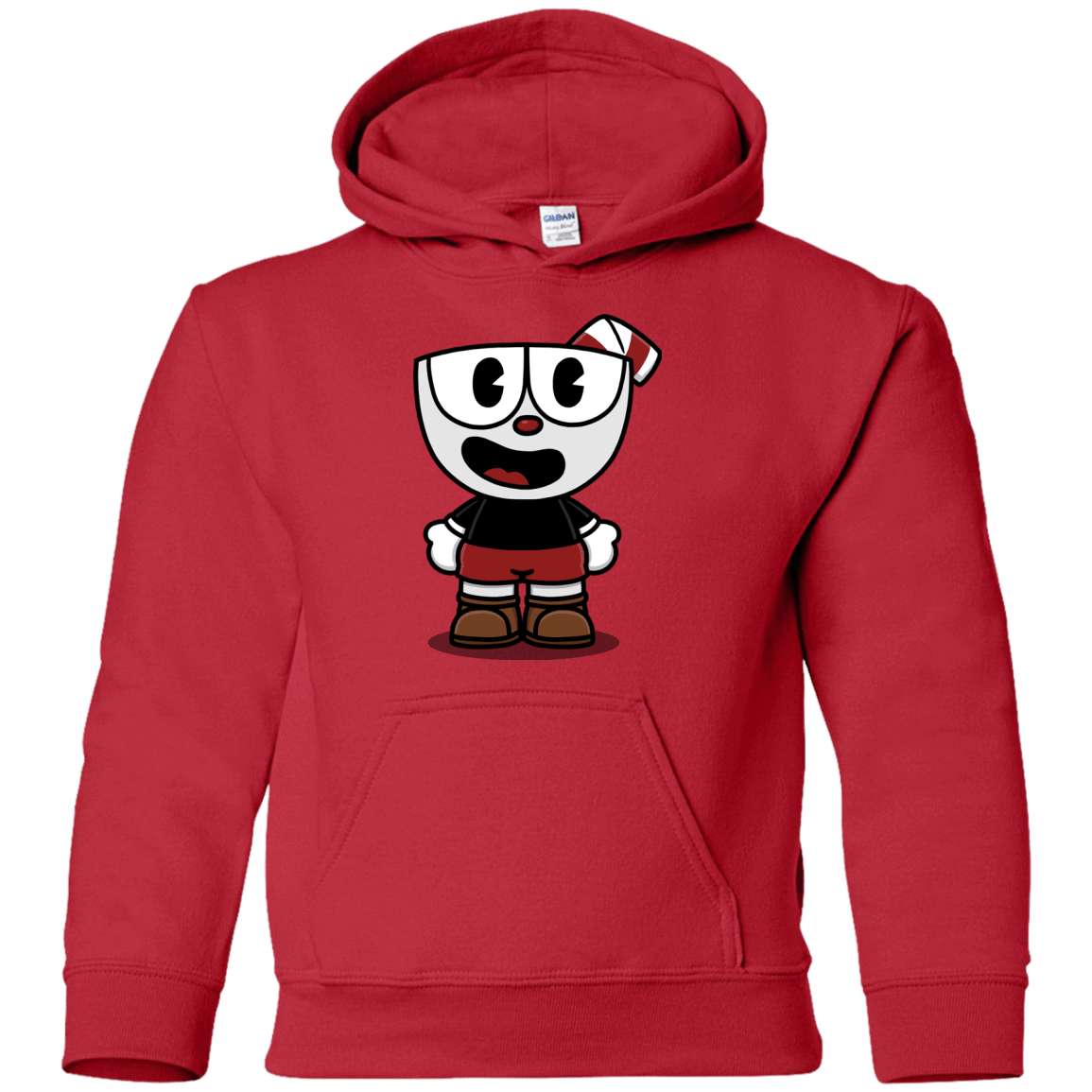 Sweatshirts Red / YS Hello Cuphead Youth Hoodie