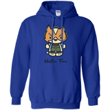 Sweatshirts Royal / Small Hello Fox Pullover Hoodie