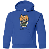 Sweatshirts Royal / YS Hello Fox Youth Hoodie