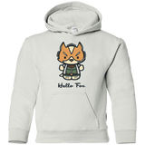 Sweatshirts White / YS Hello Fox Youth Hoodie