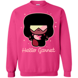 Sweatshirts Heliconia / S Hello Garnet Crewneck Sweatshirt
