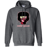 Sweatshirts Dark Heather / S Hello Garnet Pullover Hoodie