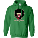 Sweatshirts Irish Green / S Hello Garnet Pullover Hoodie