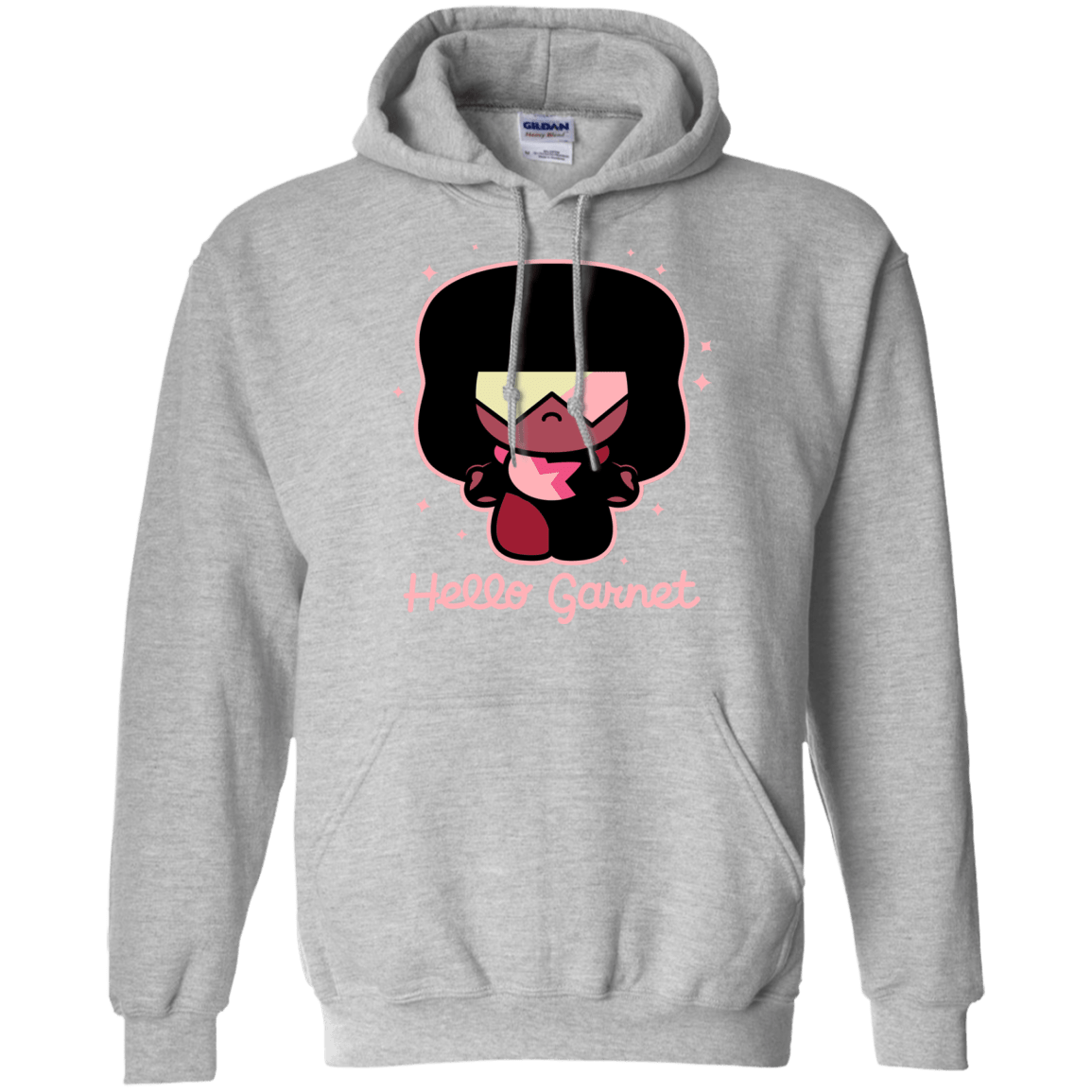 Sweatshirts Sport Grey / S Hello Garnet Pullover Hoodie