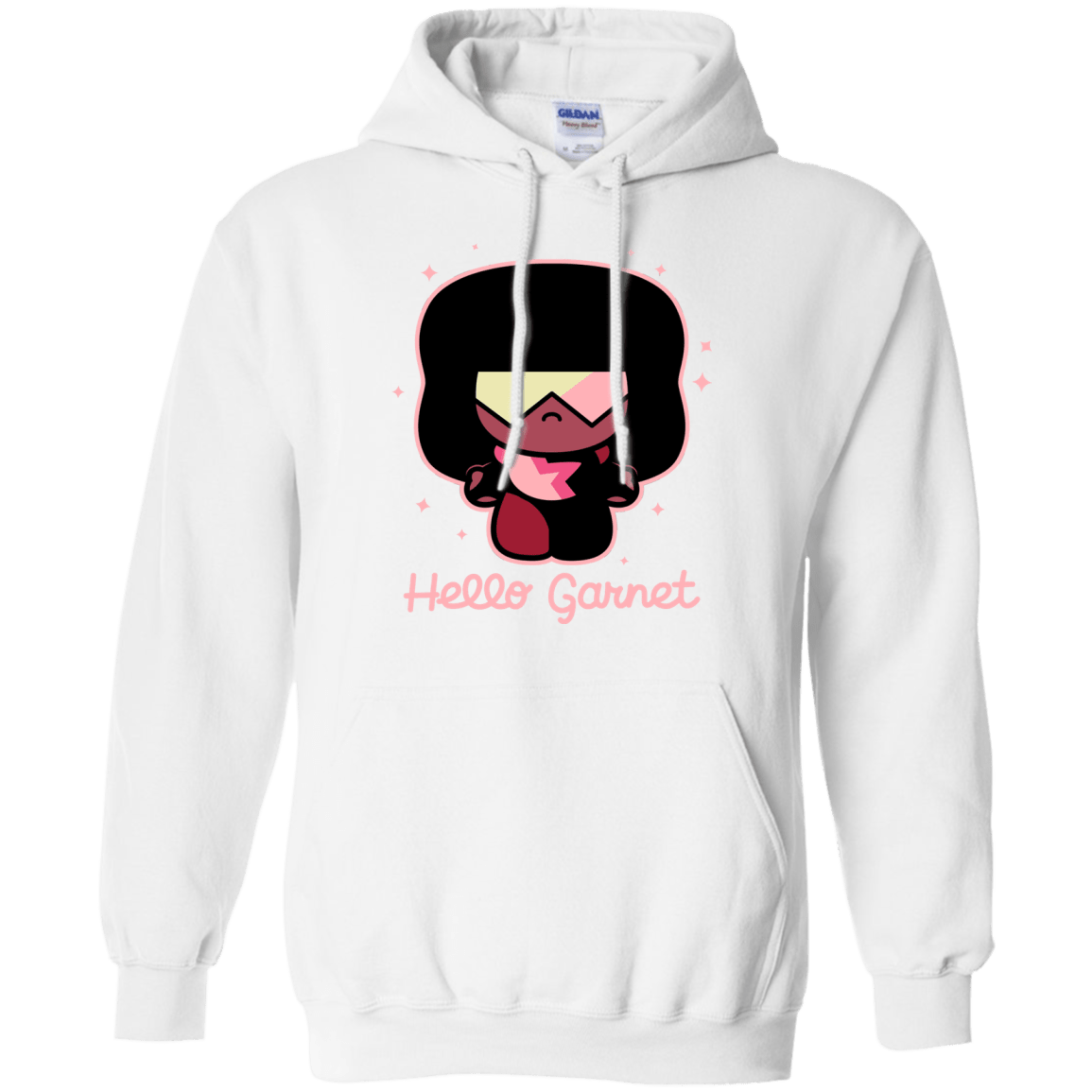 Sweatshirts White / S Hello Garnet Pullover Hoodie