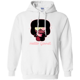 Sweatshirts White / S Hello Garnet Pullover Hoodie