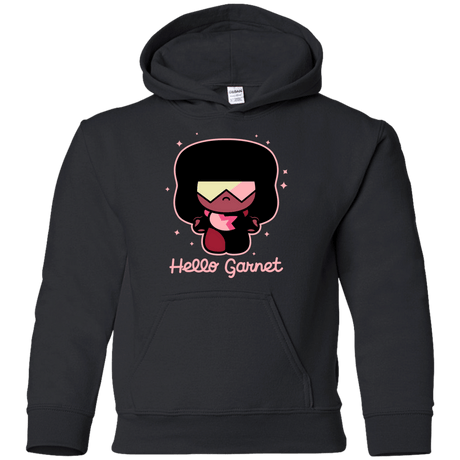 Sweatshirts Black / YS Hello Garnet Youth Hoodie