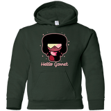 Sweatshirts Forest Green / YS Hello Garnet Youth Hoodie