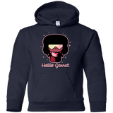 Sweatshirts Navy / YS Hello Garnet Youth Hoodie