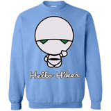 Sweatshirts Carolina Blue / Small Hello Hiker Crewneck Sweatshirt