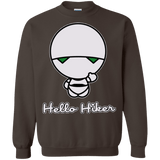 Sweatshirts Dark Chocolate / Small Hello Hiker Crewneck Sweatshirt
